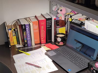 Colleen's Messy Desk
