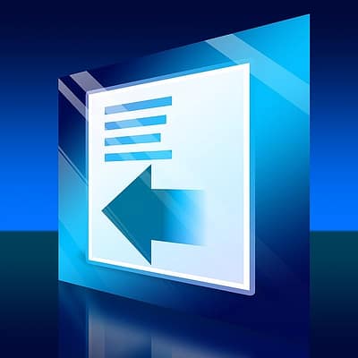 A graphic showing the symbol for formatting on a digital page
