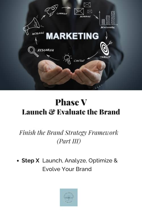 Launch & Evaluate the Brand